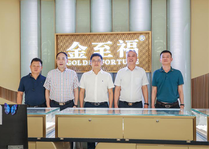 热烈欢迎，莆田市吴健明副市长一行莅临金至福指导工作